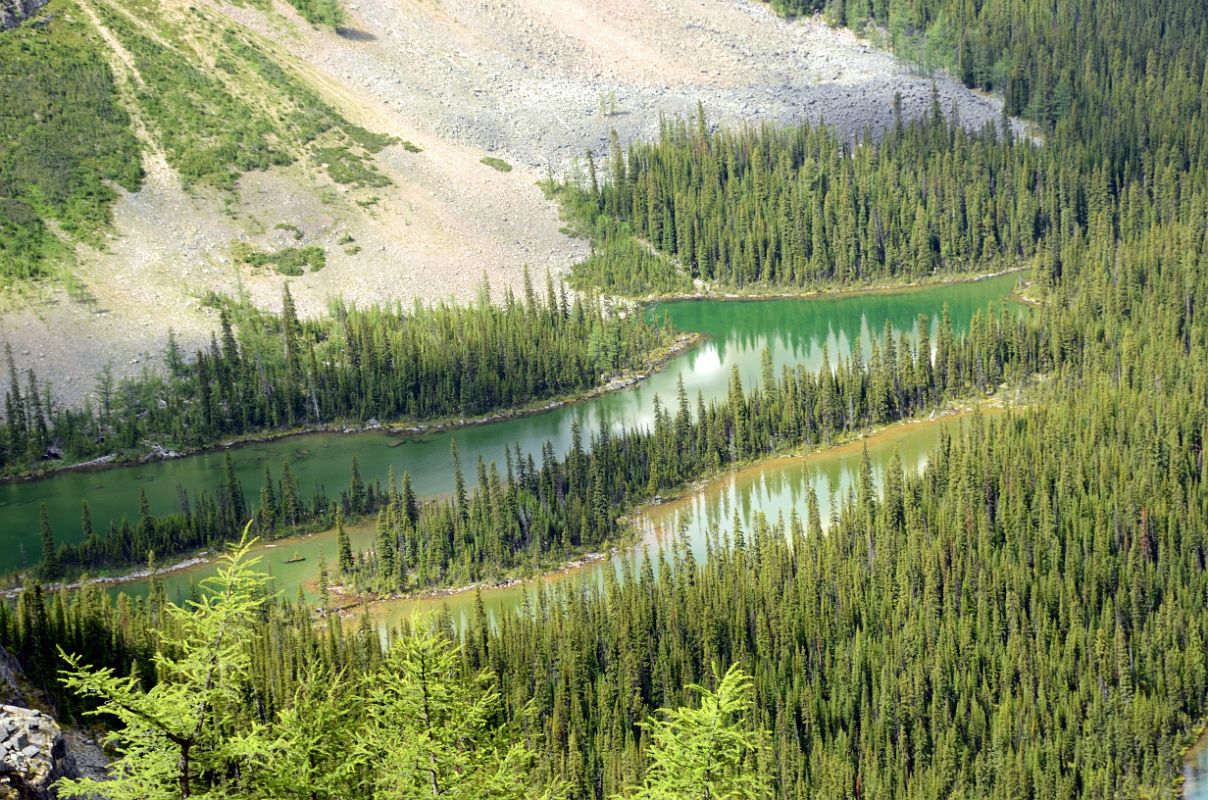 44 Mary Lake From Yukness Ledges Trail Near Lake O-Hara